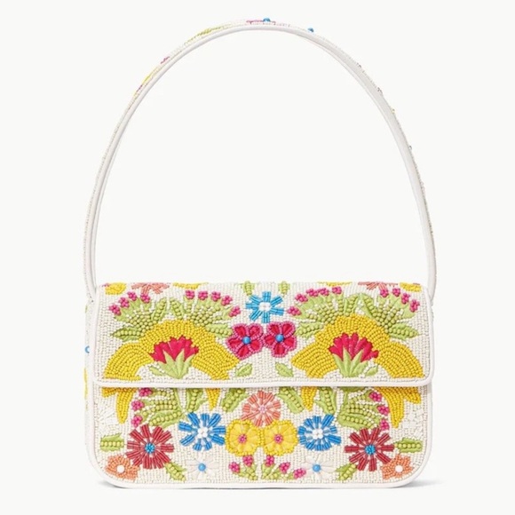 STAUD floral beaded Tommy bag - Picture 7 of 9